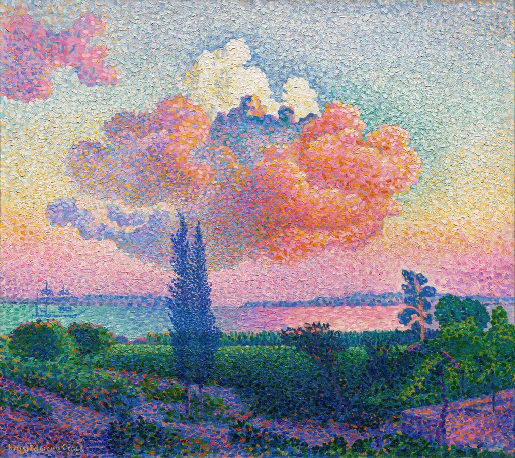 Henri Edmond Cross The Pink Cloud Organic Tote Bag