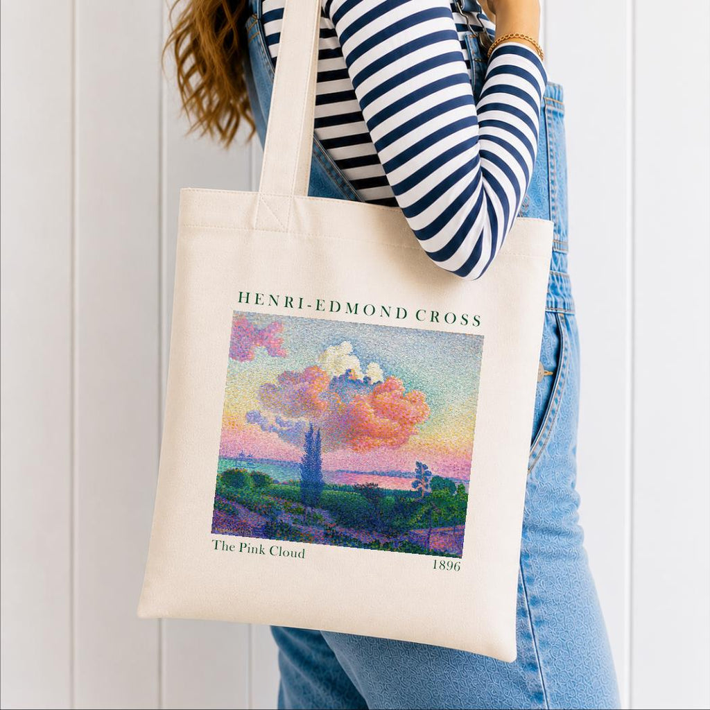 Henri Edmond Cross The Pink Cloud Organic Tote Bag