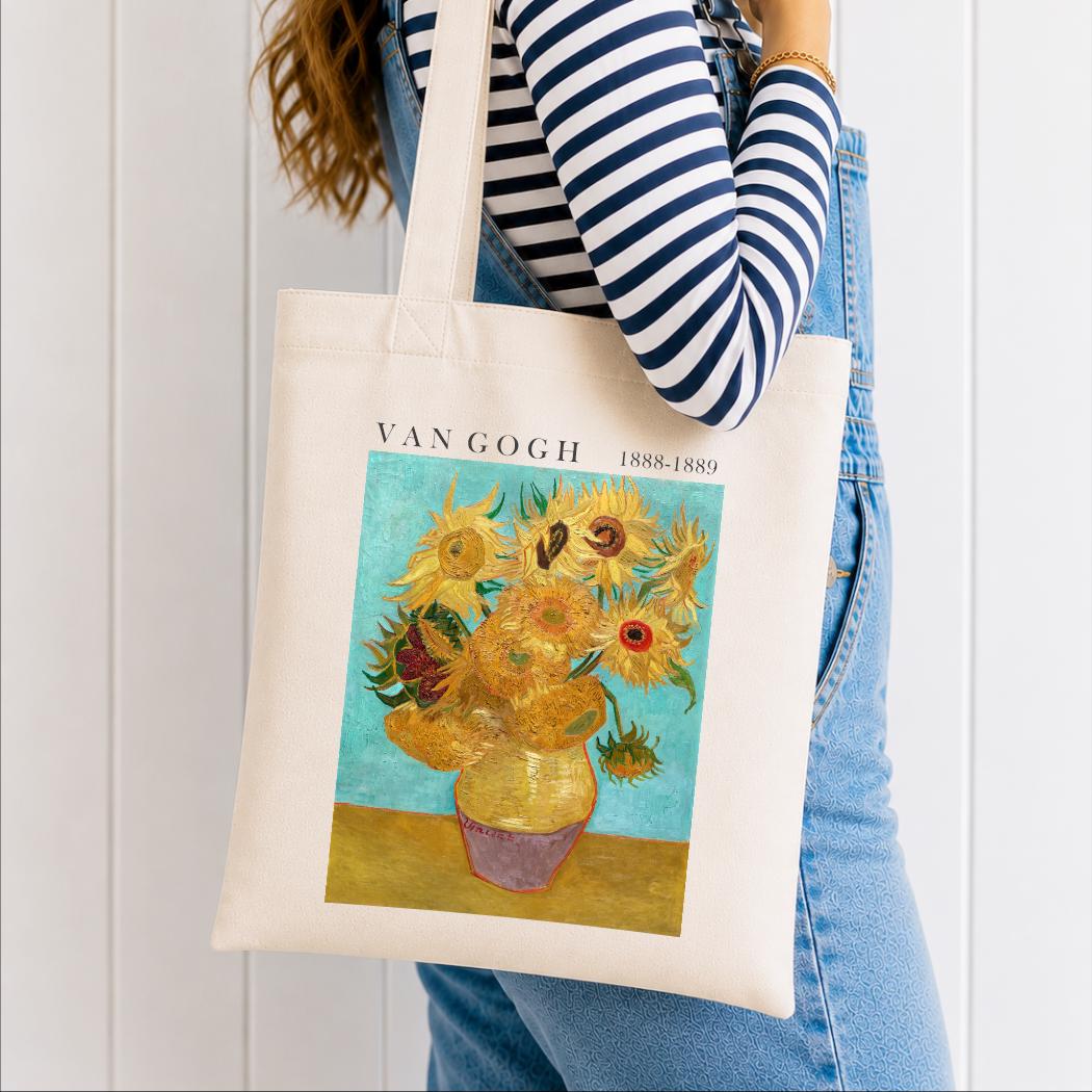 Van Gogh Floral Tote Bag Collection