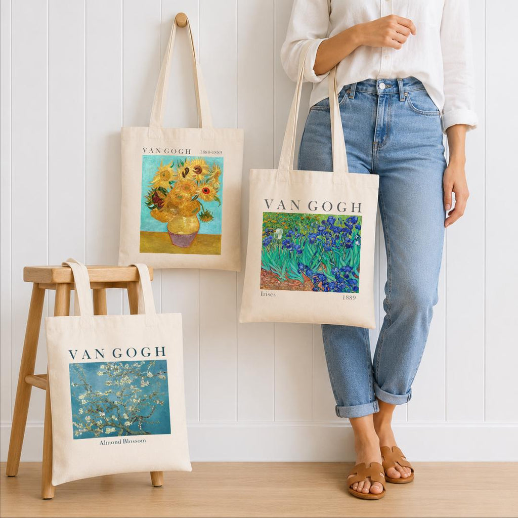 Van Gogh Floral Tote Bag Collection