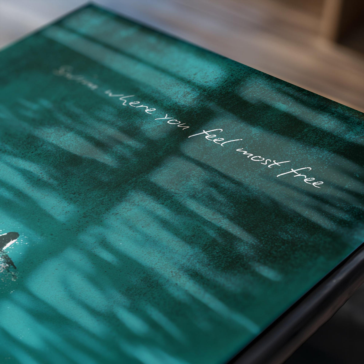 Swim Where You Feel Most Free – Wild Swimming Print