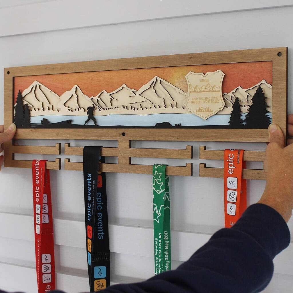 Karate 3D Medal Hanger