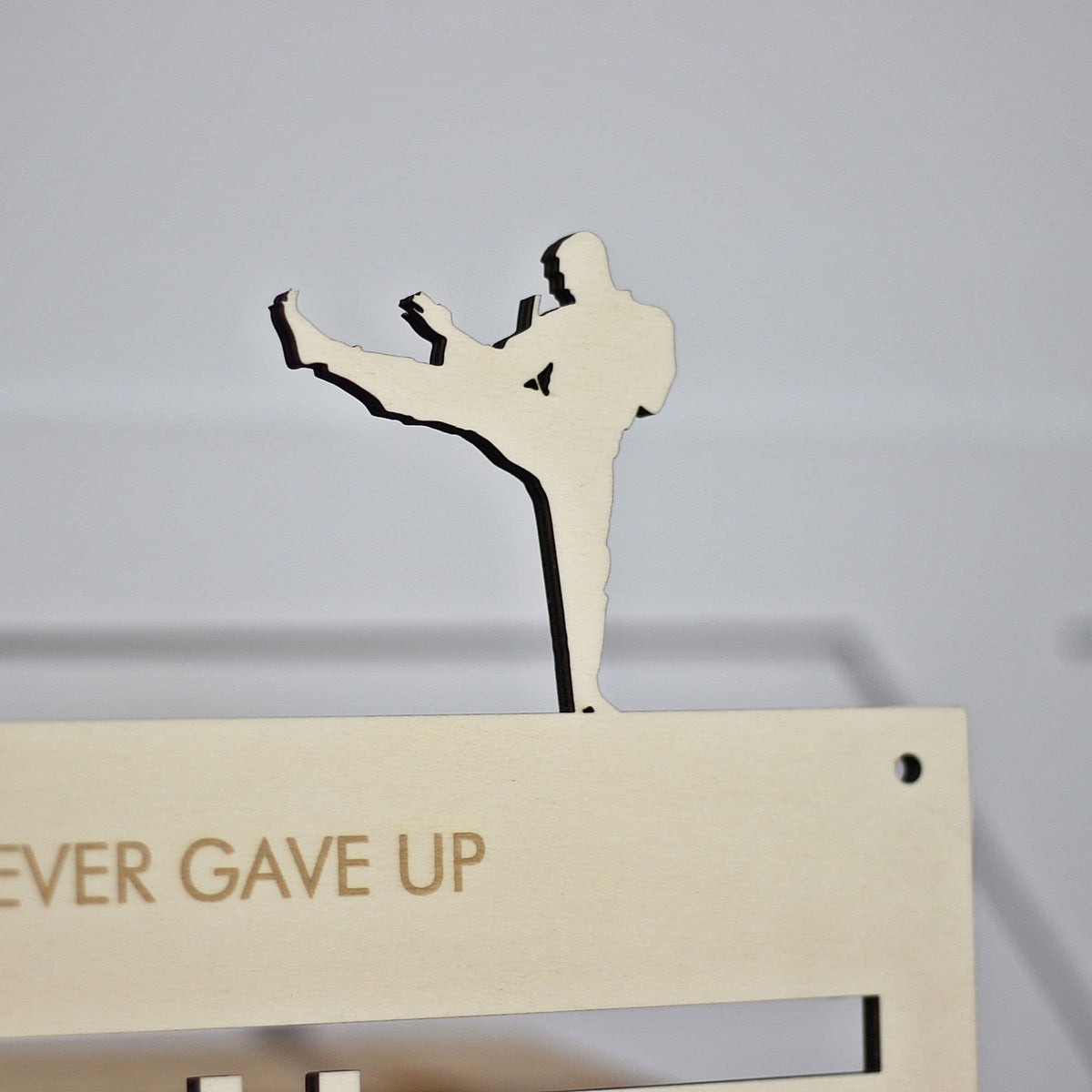 Karate Personalised Medal Hanger - view 5