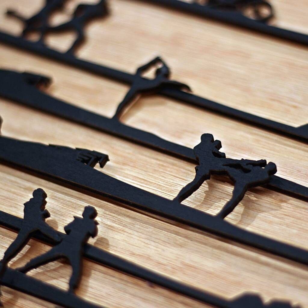 Kickboxing 3D Medal Hanger - view 5