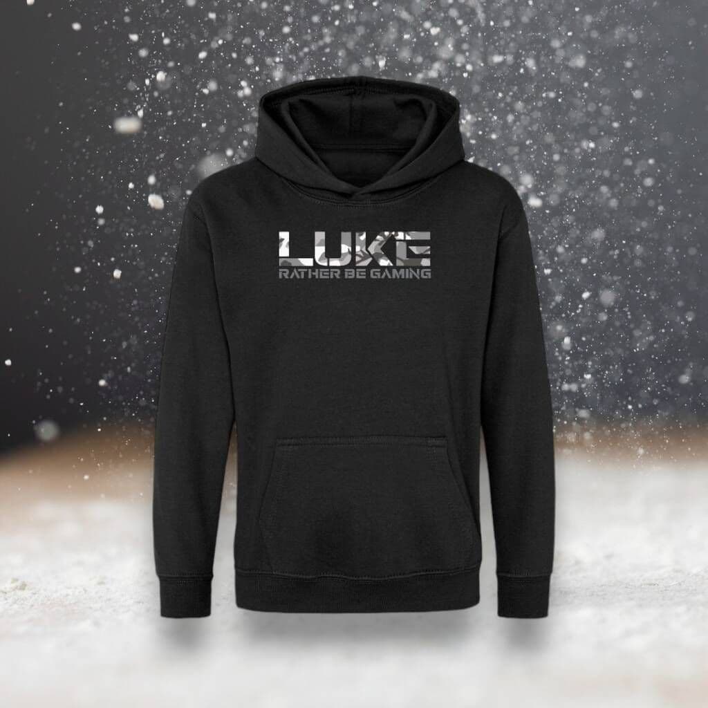 Kids Gaming Personalised Hoodie