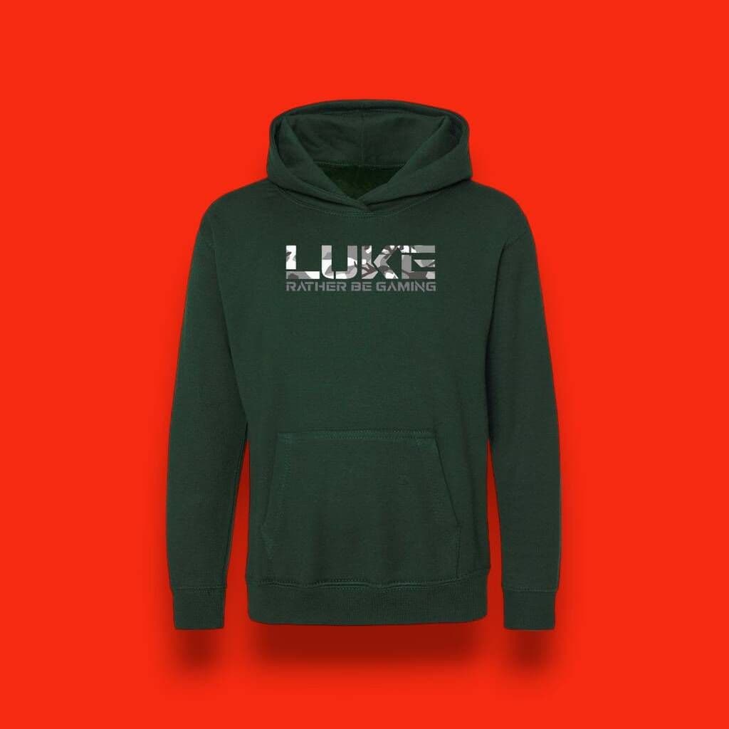 Kids Gaming Personalised Hoodie