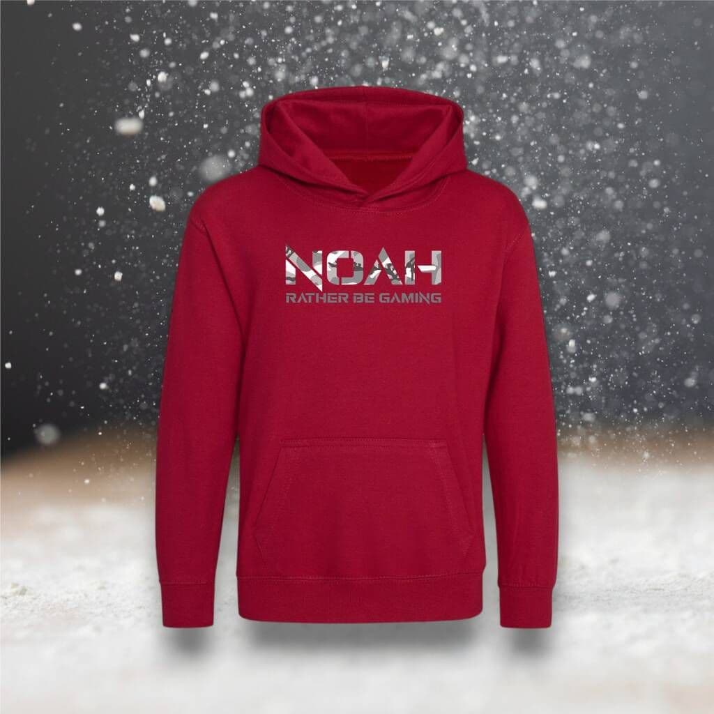 Kids Gaming Personalised Hoodie