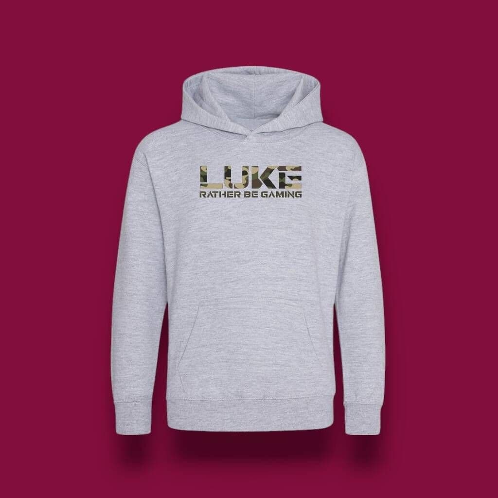 Kids Gaming Personalised Hoodie