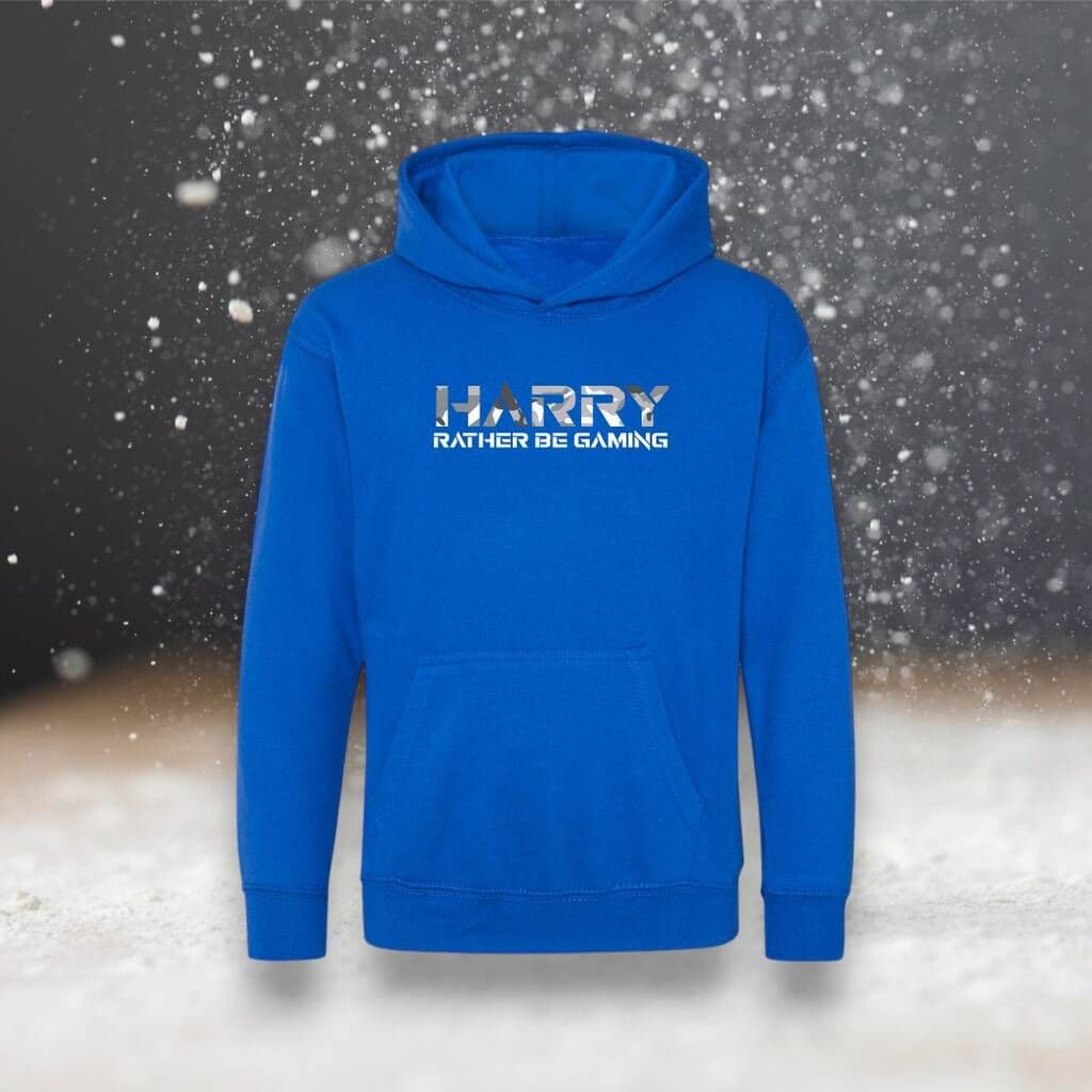 Kids Gaming Personalised Hoodie