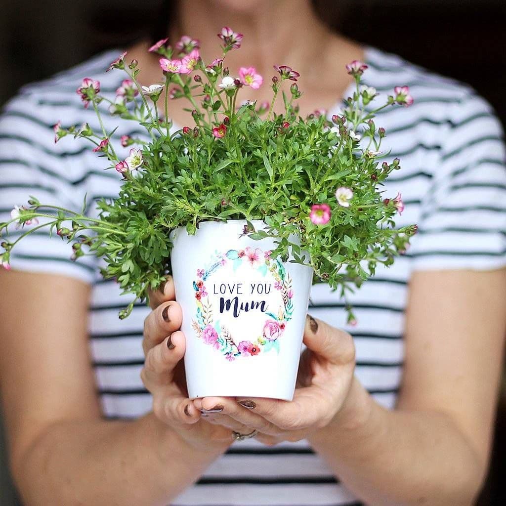 Love You Mum Personalised Plant Pot