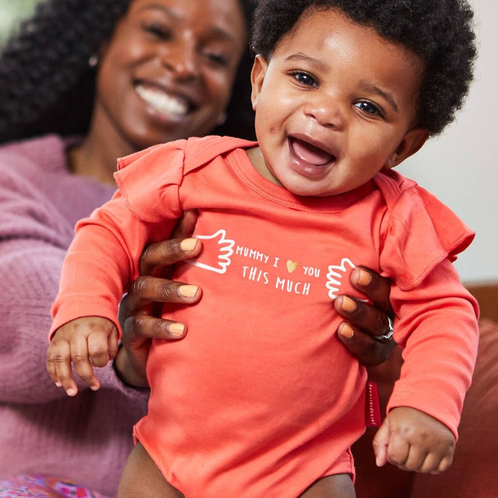 'Mummy I Love You This Much' Baby Vest