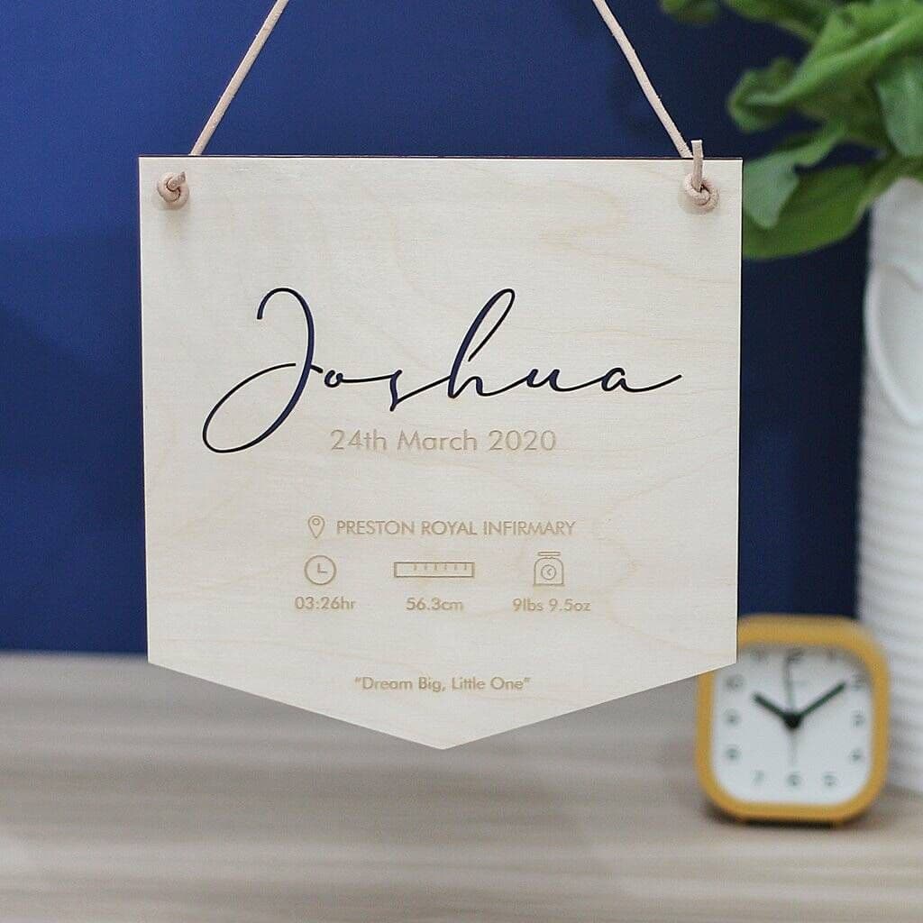 New Baby Wall Pendant - view 3