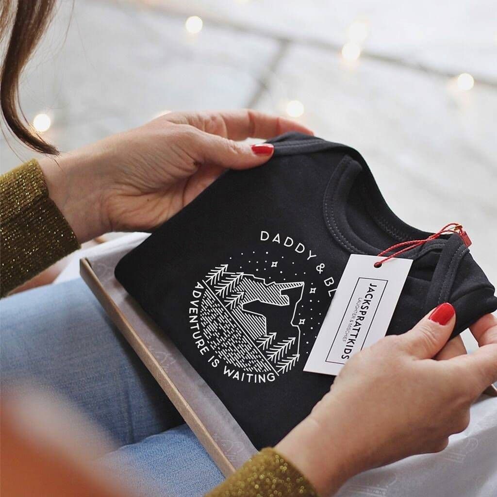 New Daddy Adventure Is Waiting Baby Vest - view 4