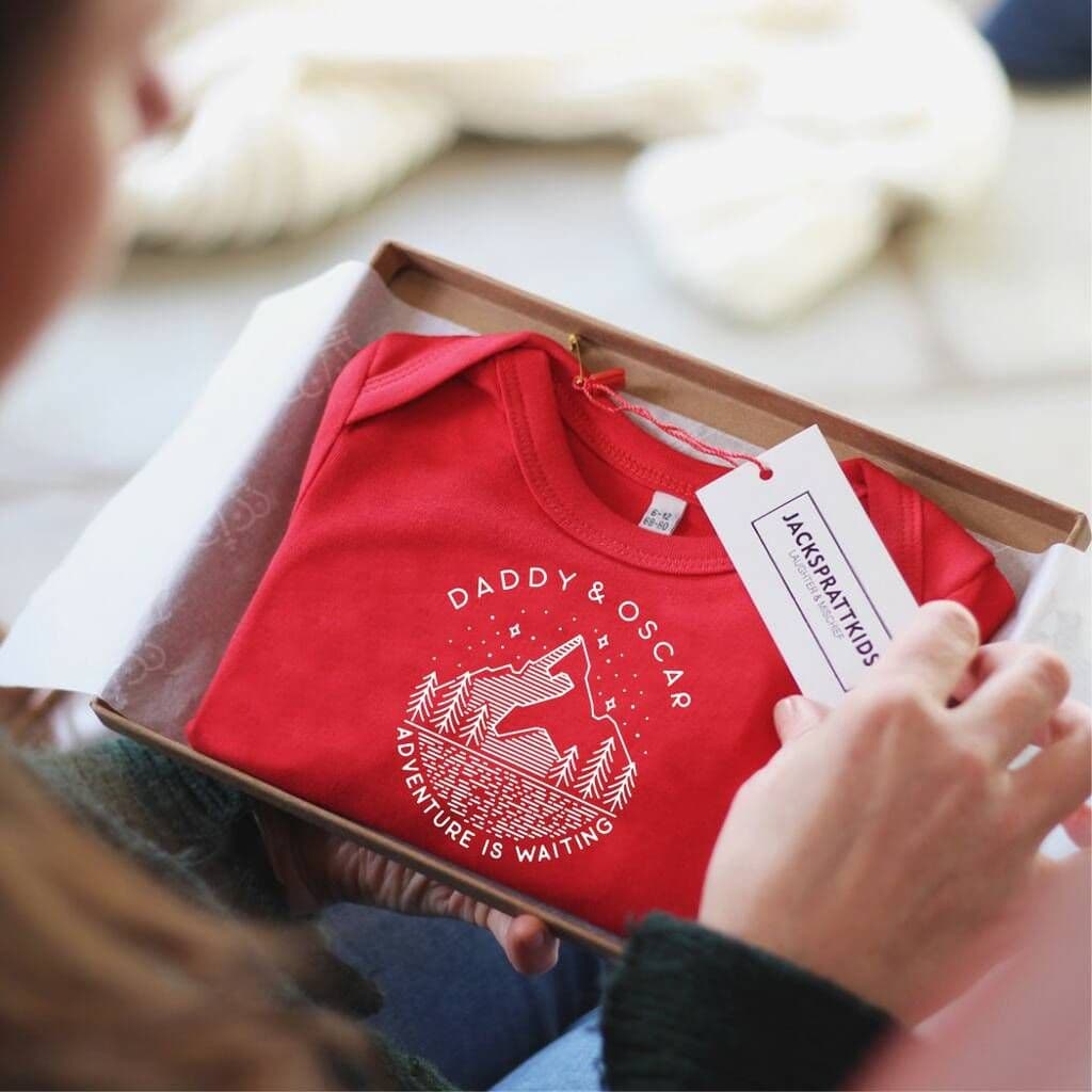 New Daddy Adventure Is Waiting Baby Vest - view 5
