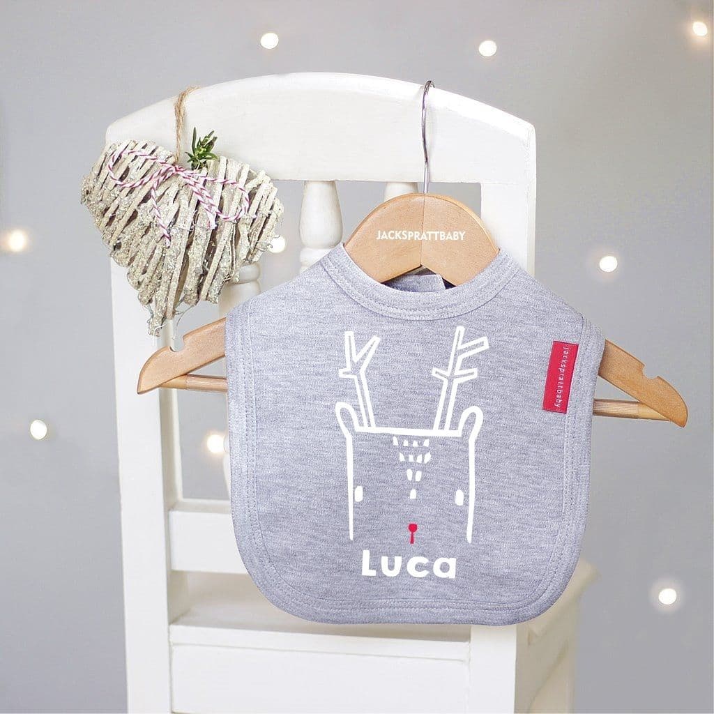 Nordic Christmas Deer Bib - view 4