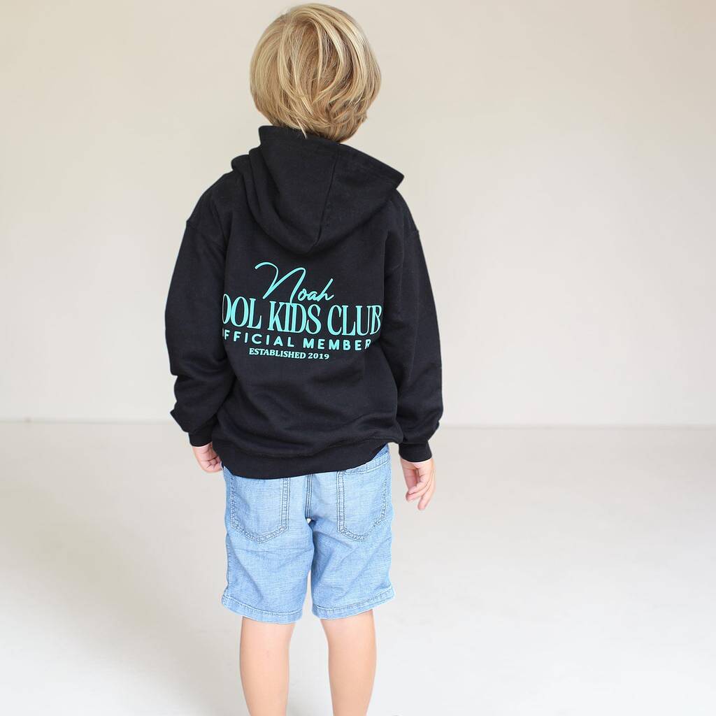 Personalised Kids’ Cool Kids Club Hoodie