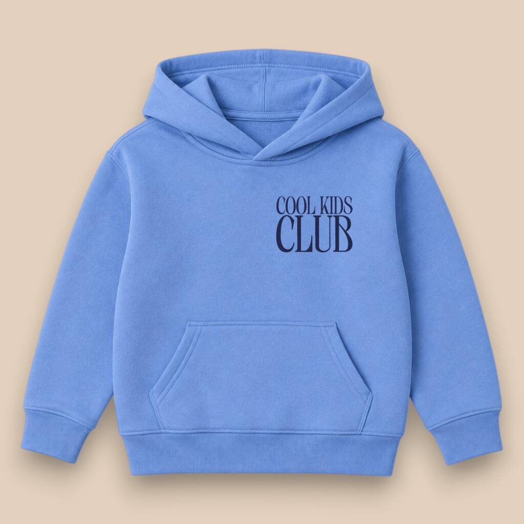 Personalised Kids’ Cool Kids Club Hoodie