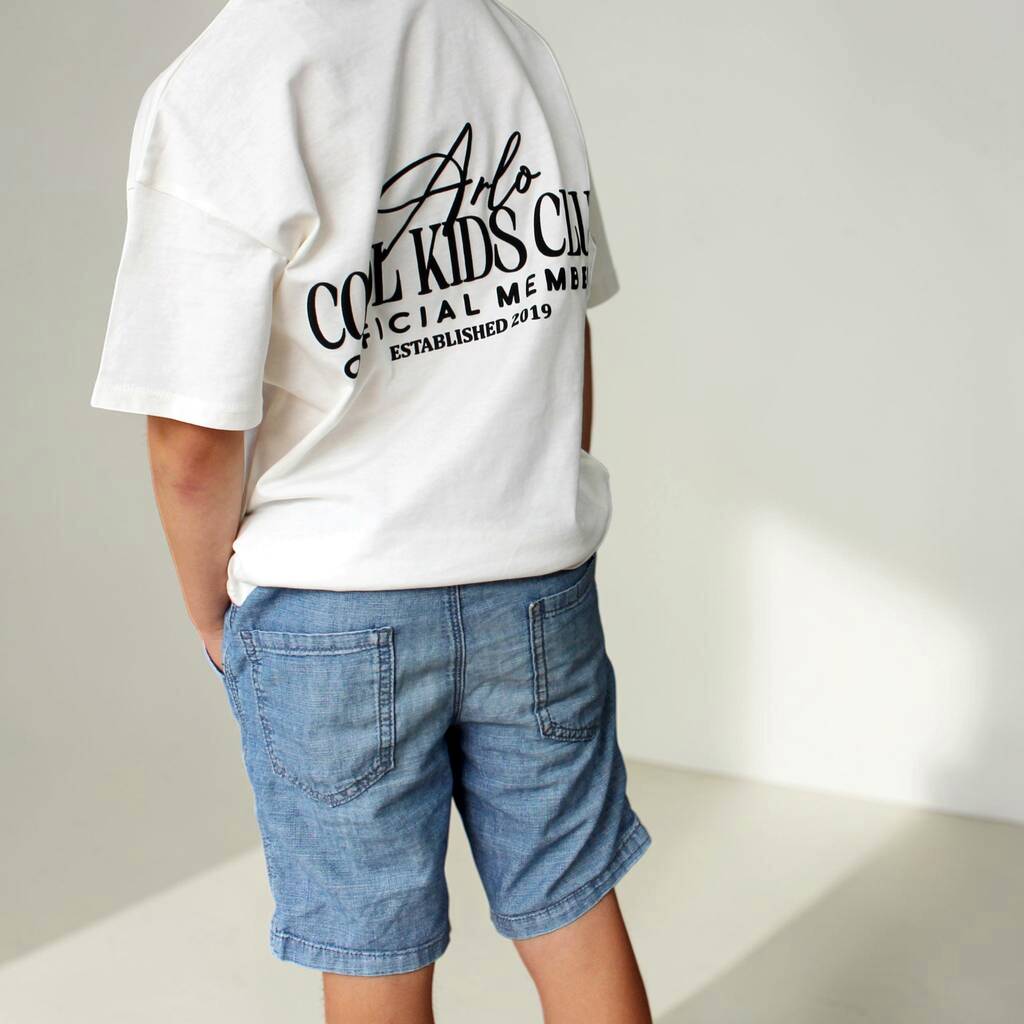 Personalised Kids’ Cool Kids Club T Shirt