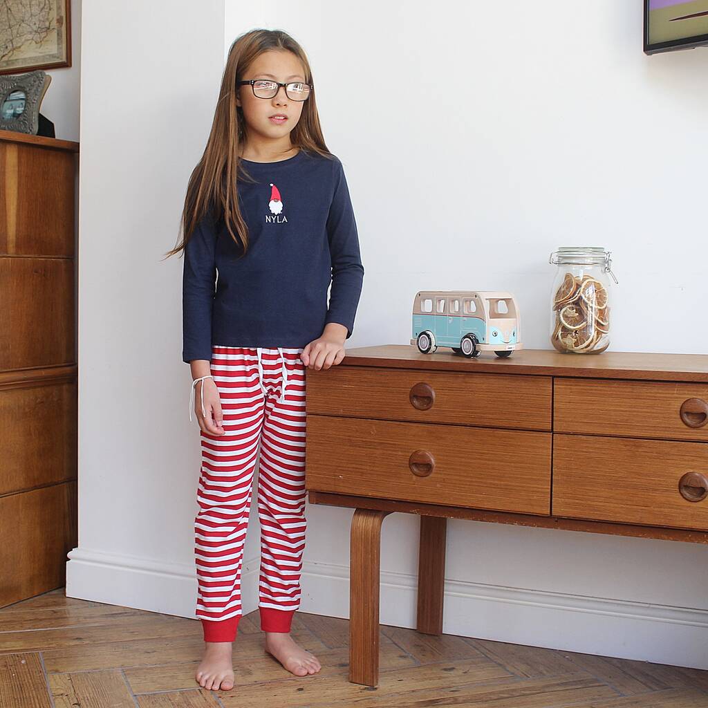 Personalised Gonk Family Christmas Pyjamas