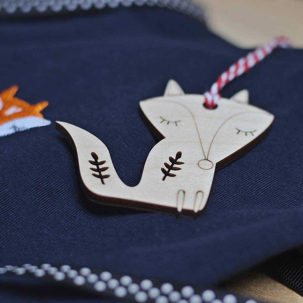 Personalised Nordic Fox Family Christmas Pyjamas