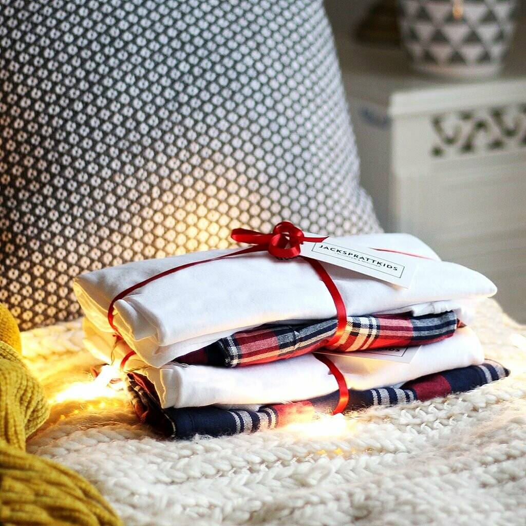 Personalised Embroidered Rudolph Pyjamas