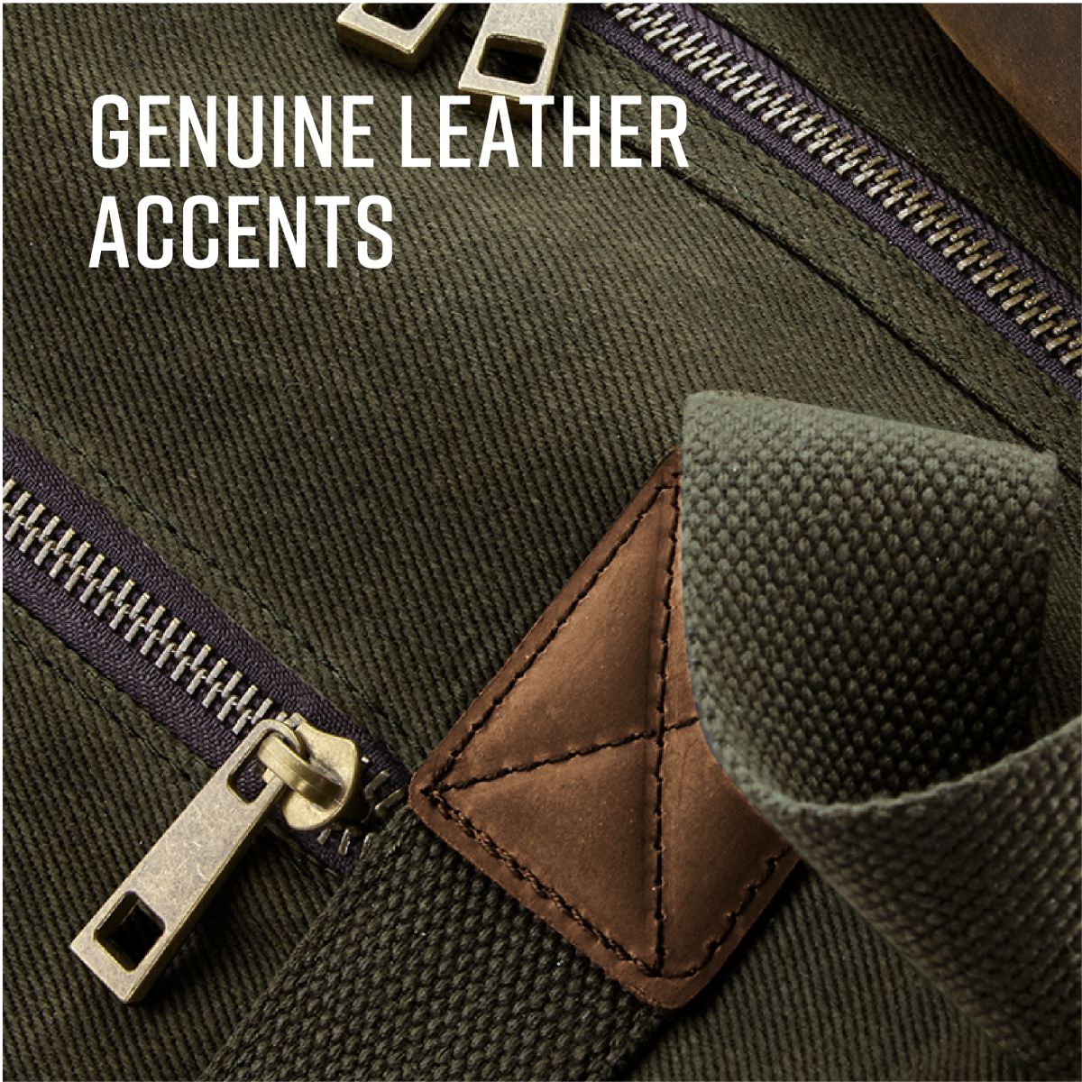 Personalised Waxed Canvas Backpack