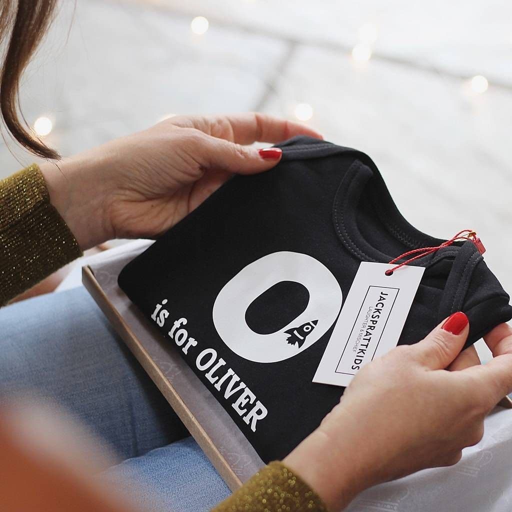 Personalised Alphabet Body Vest - view 2