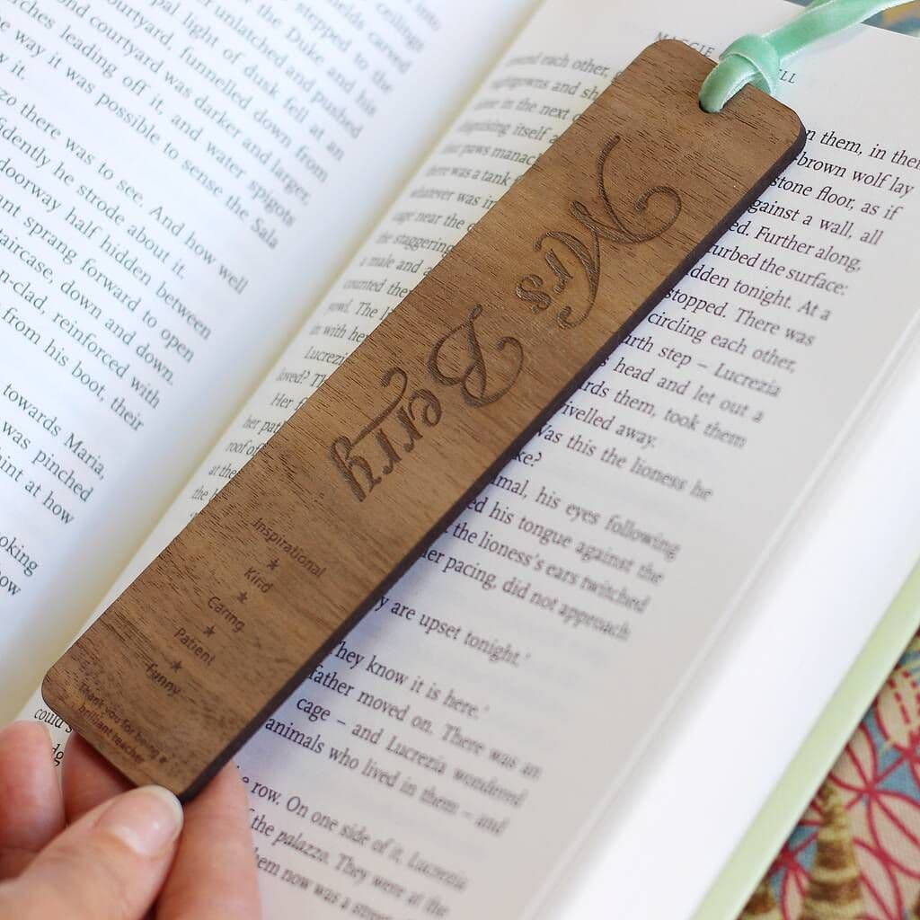 Personalised Bookmark Teacher Attributes - view 3
