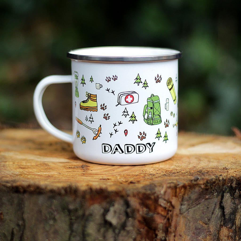 Personalised Camping Enamel Mug - view 3