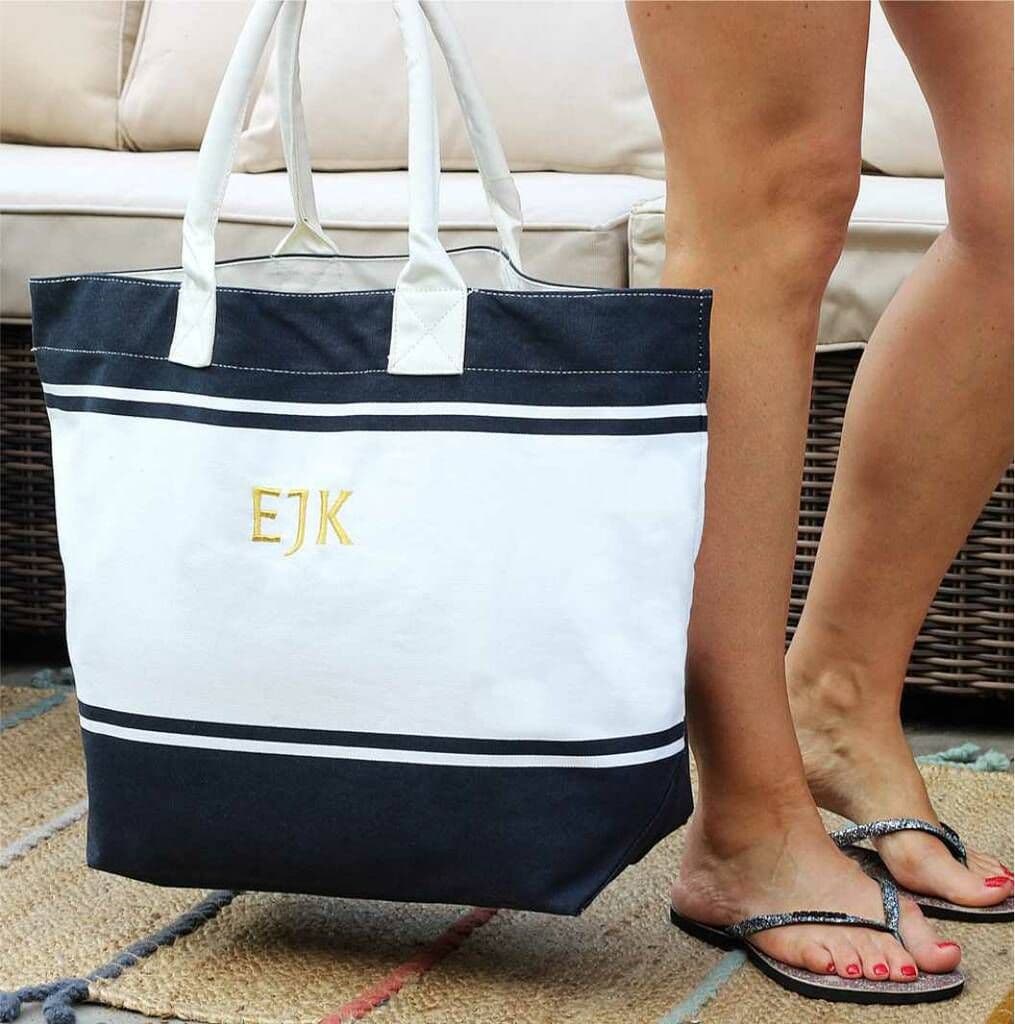 Personalised Canvas Deck Bag - view 2