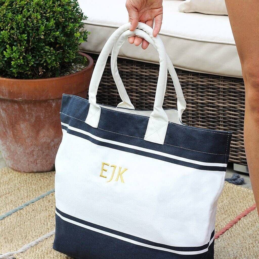Personalised Canvas Deck Bag - view 3