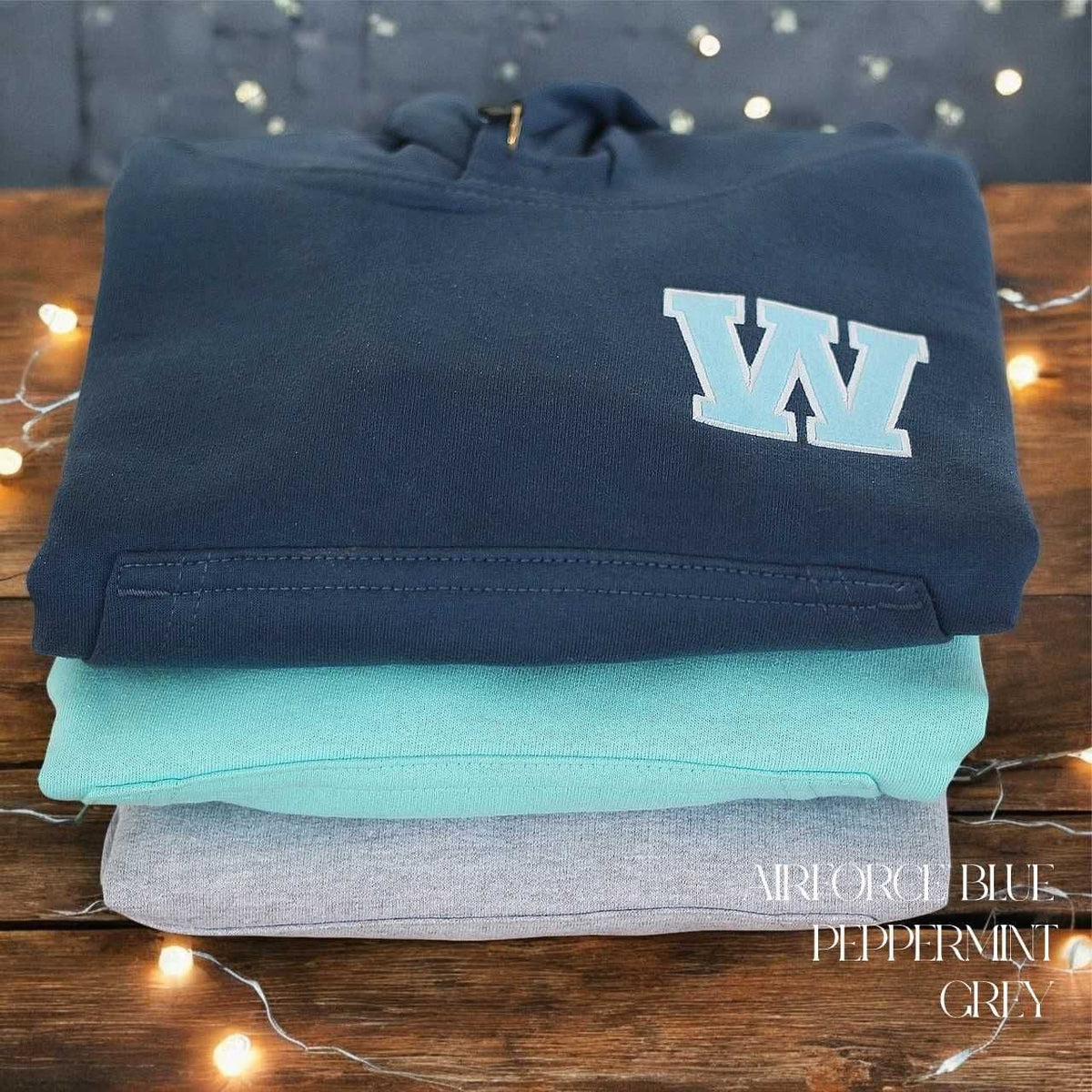 Personalised Children's Varsity Organic Hoodie - view 7