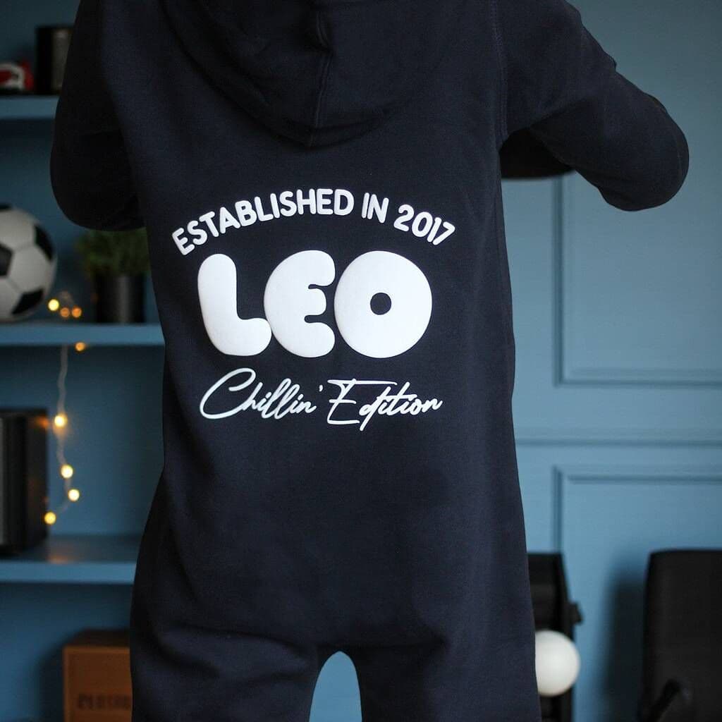 Personalised Childrens Puff Zip Up Onesie â€” Introducing our Personalised Children's Puff Zip Up Onesie / Loungewear / All-in-One, with a kangaroo pocket and a hood with a single