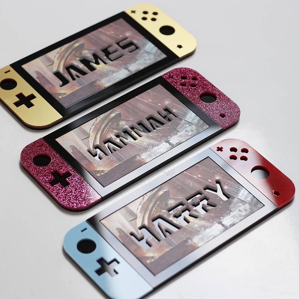 Personalised Gaming Console Bedroom Door Sign - view 3