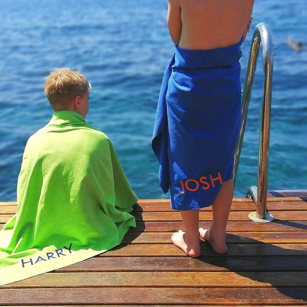 Personalised Microfibre Towels - view 3