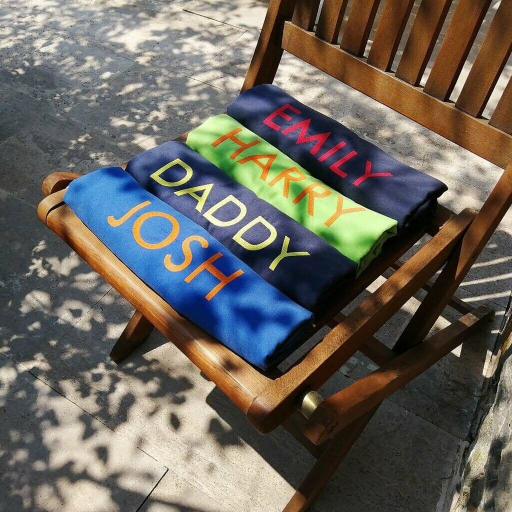 Personalised Microfibre Towels - view 4
