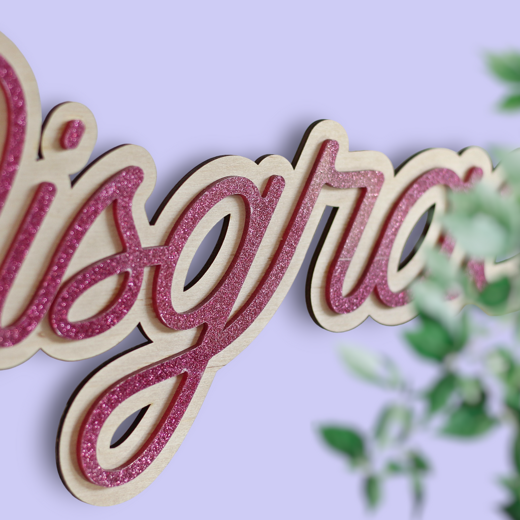 Personalised Name Sign - view 2