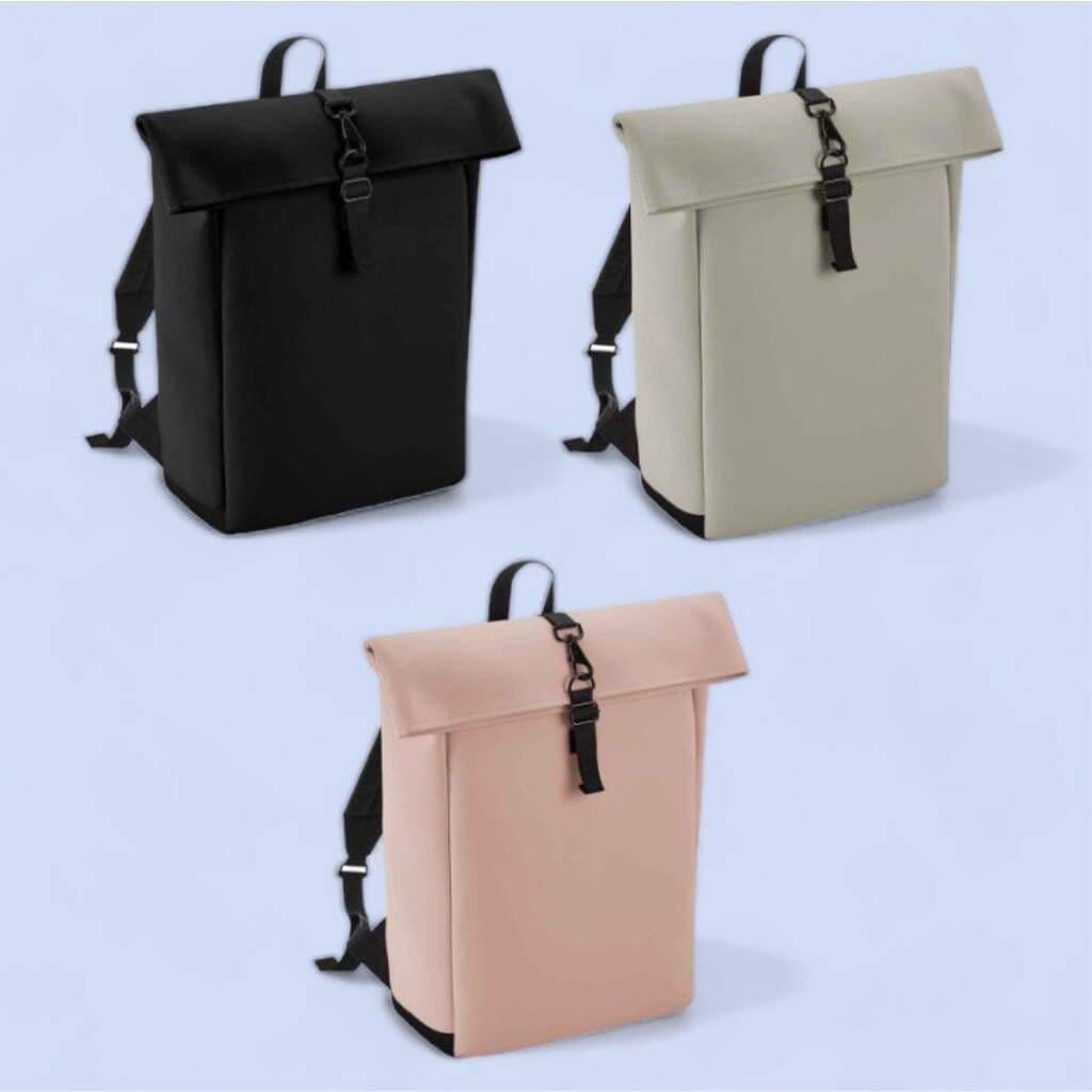 Personalised Recycled Pu Matte Backpack - view 2