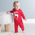 Personalised Rudolf Christmas Romper