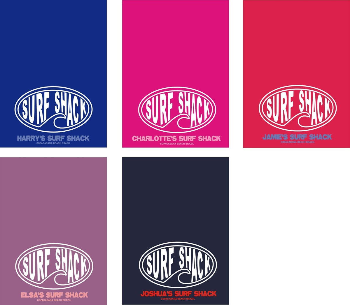 Personalised Surf Shack Childrens Swimming Bag - view 3