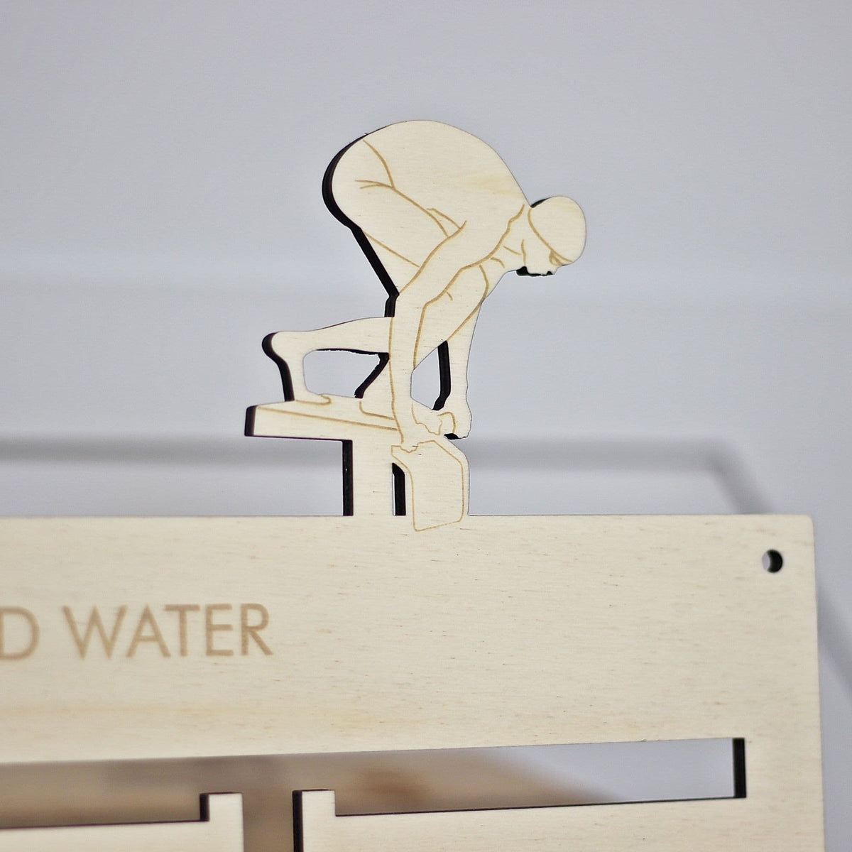 Personalised Swimming Medal Hanger - view 4