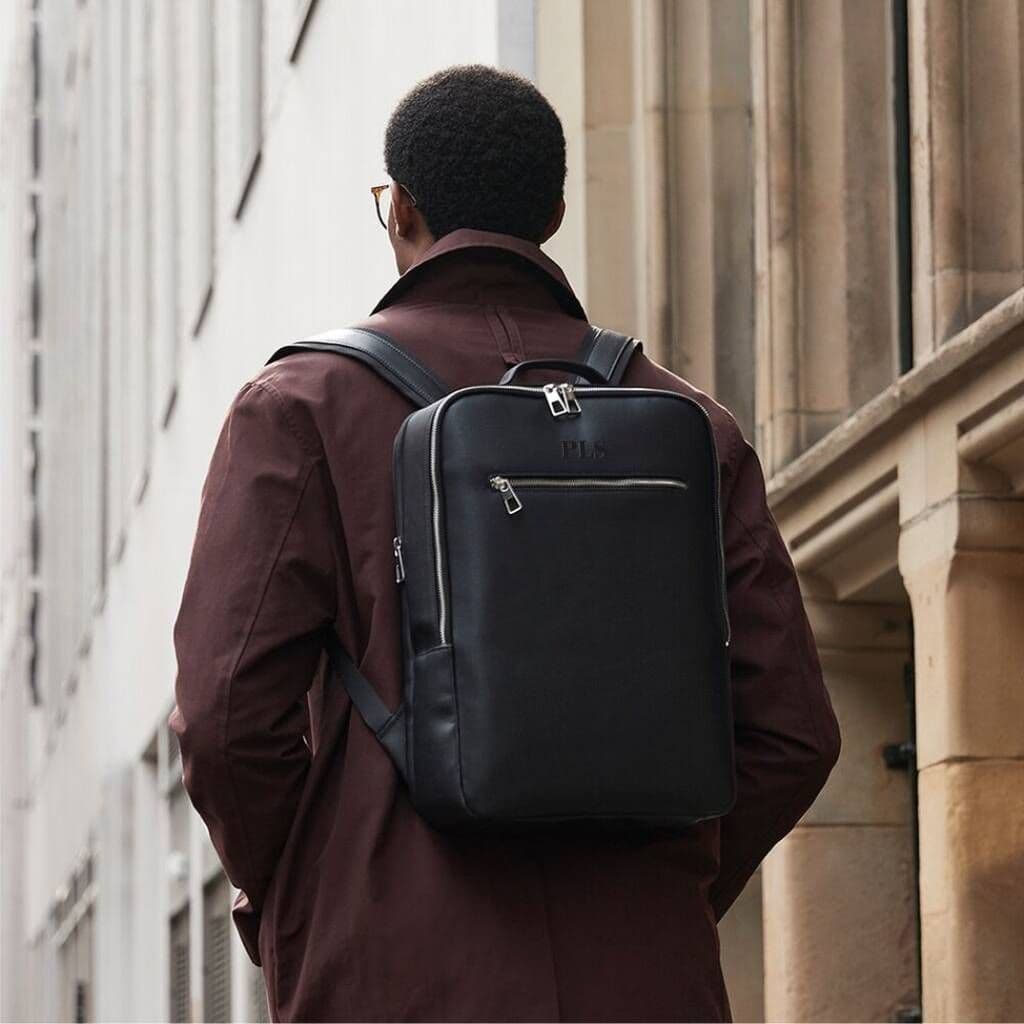 Personalised Tailored Luxe  PU Recycled Backpack