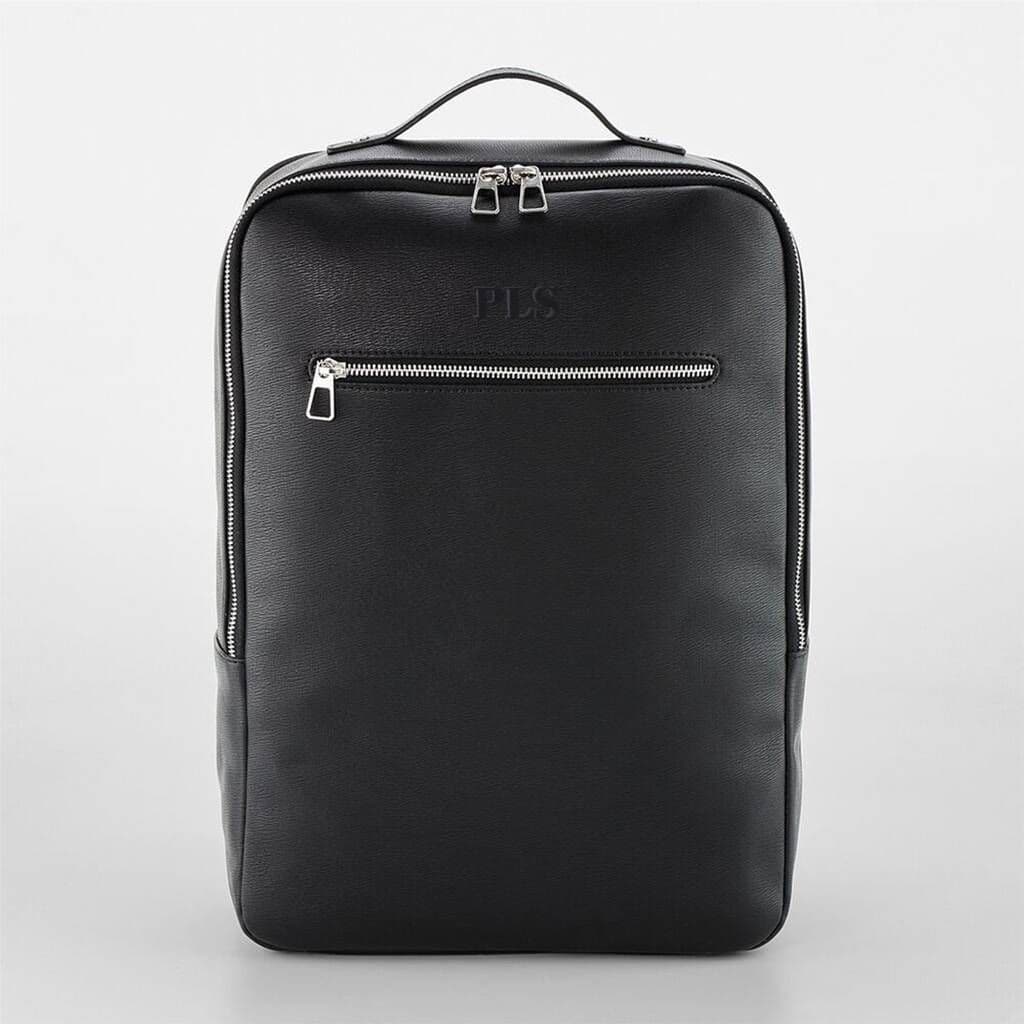 Personalised Tailored Luxe  PU Recycled Backpack