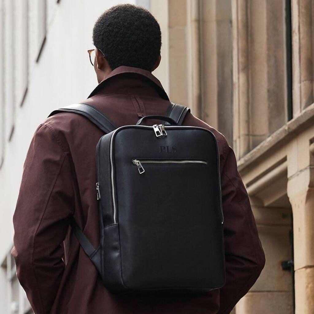 Personalised Tailored Luxe  PU Recycled Backpack
