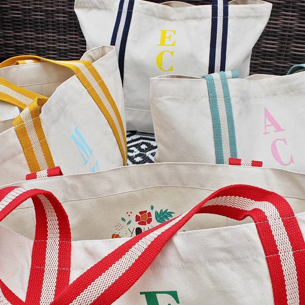 Personalised You Are Awesome Organic Canvas Bag - view 3