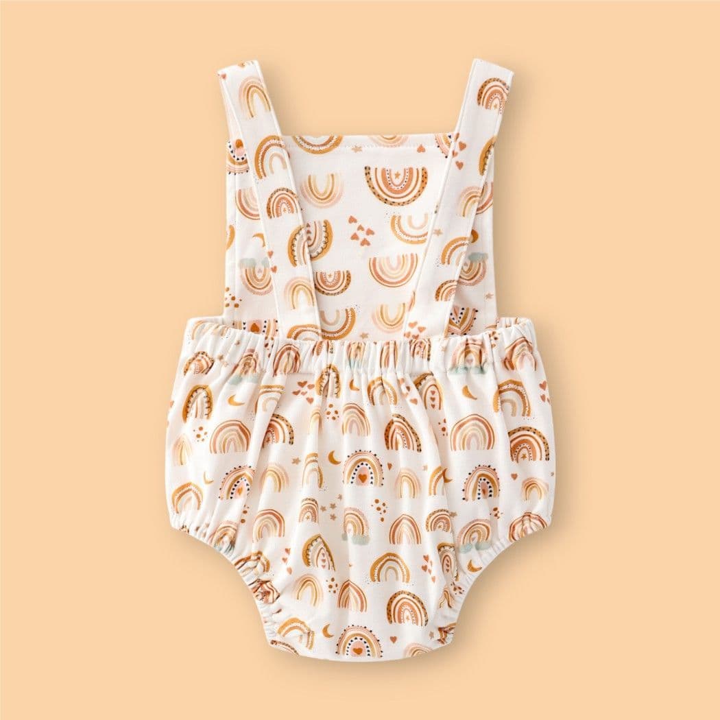Rainbow Baby Dungaree Romper - view 3