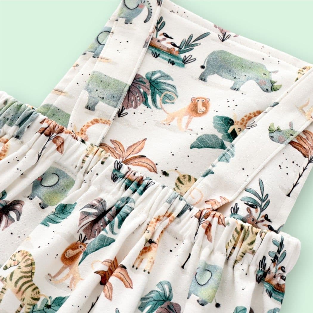 Safari Baby Dungaree Romper - view 2