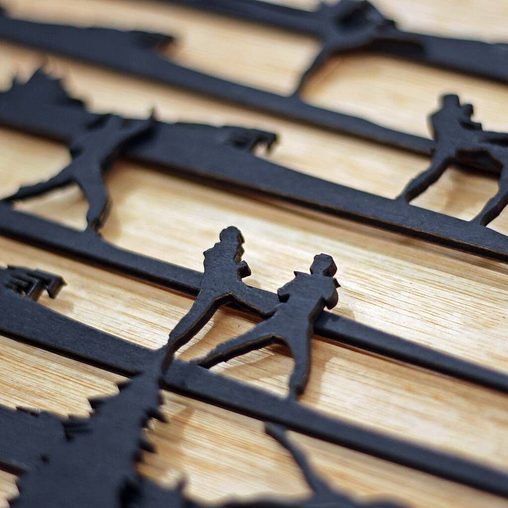 Taekwondo 3D Medal Hanger - view 5