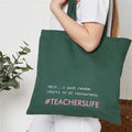 Teacher 'I Push In Random Chairs' Tote Shopping Bag